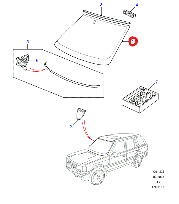 Windscreen Heated unheated