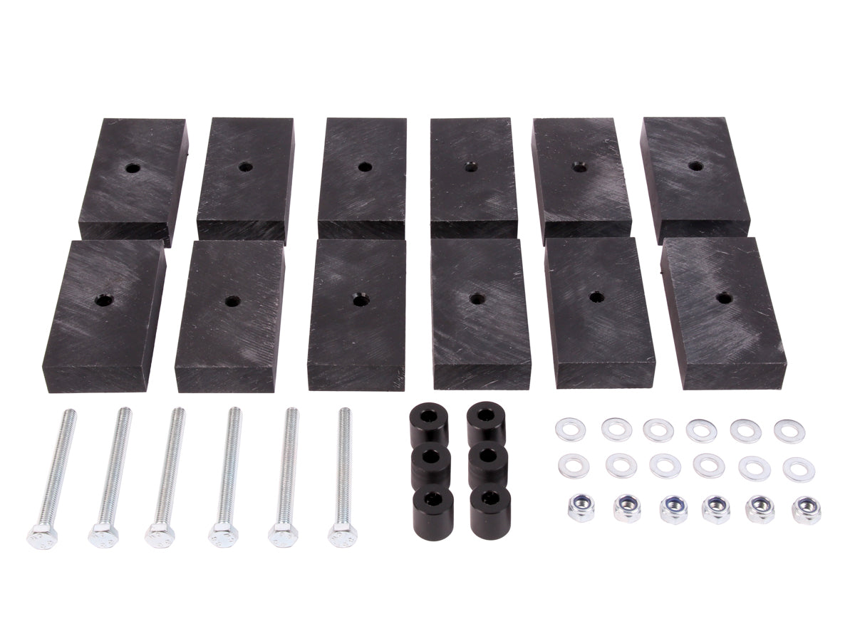 Terrafirma Universal Roof Tent Spacer Kit 20-40MM & 6 Mounting Points