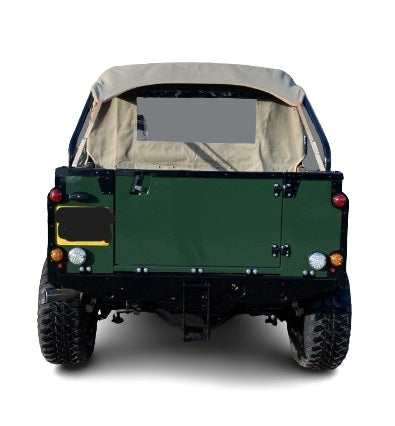Bikini Canvas - With Rear Cabin Closing Wall - Sand Color - Post 2000 - AG PARTS