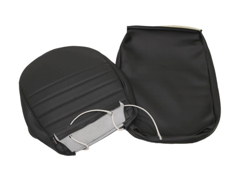 Center Seat Cover Kit - Black Vinyl