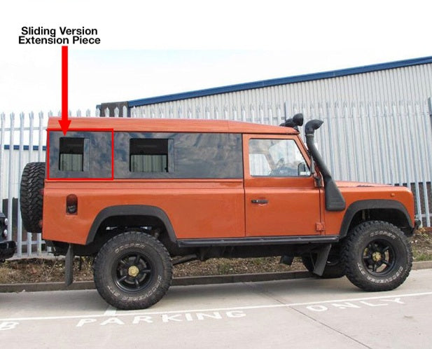 Fixed Panoramic Tinted Windows - Full Length - MASAI