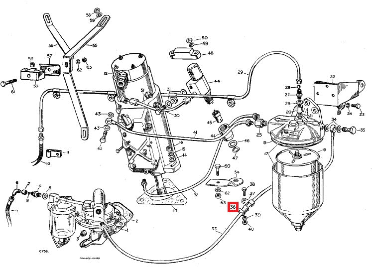 Grommet for Fuel Filter Pipe