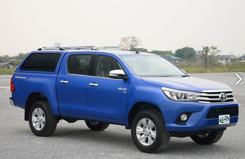 HardTop ALPHA GSS - Fiber - With Side Windows (double cabin)