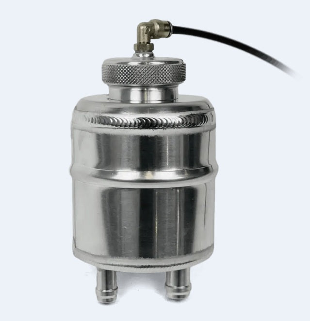 Power Steering Reservoir - Aluminium - with Internal Baffle - ALLISPORT