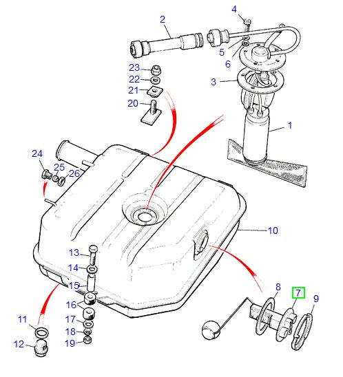 Fuel Tank Sender Unit - ALLMAKES