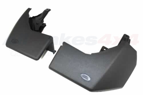 Pair of Rear Fenders - Partially Painted Plastic Rear Bumper