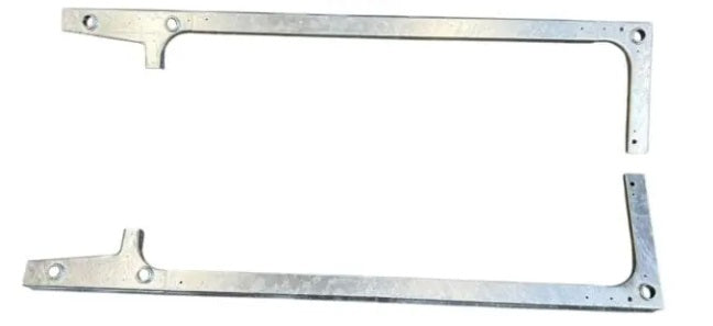 Body Side Trims - Pair - Galvanized - AG PARTS