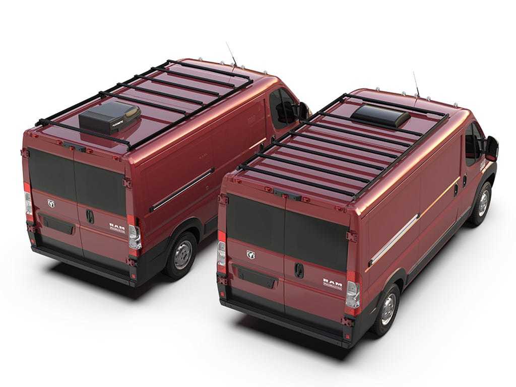RAM Pro Master 1500 (136in WB/Low Roof) (2014-Current) Slimpro Roof Rack Kit