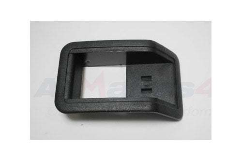 Door lock finisher interior - Matte Black - ALLMAKES