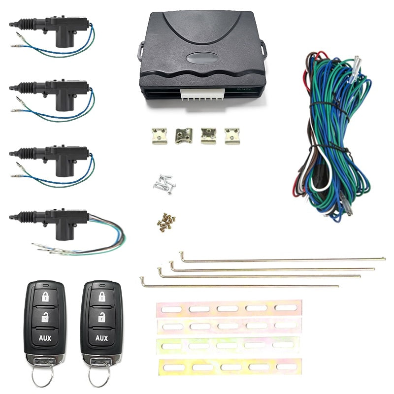 Universal Central Lock Kit 4 Doors