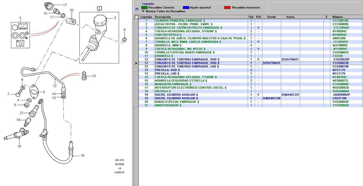 Clutch Master Cylinder with Cup - ALLMAKES
