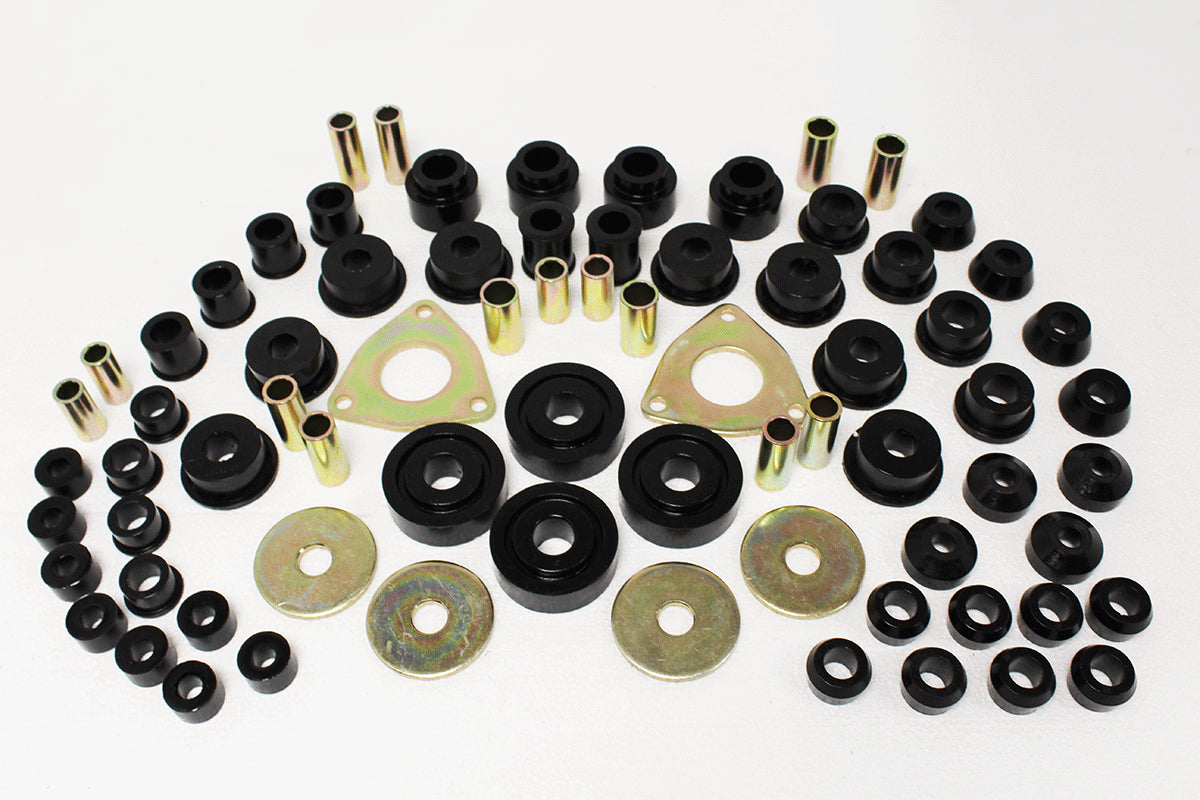 Black POLYURETHANE BUSH KIT - DEF - 1999 TO 2007
