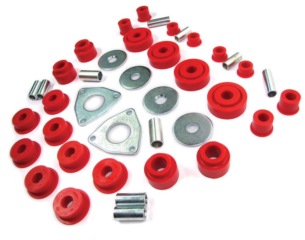 Bush kit Polyurethane - Front and Rear Suspension - AG PARTS