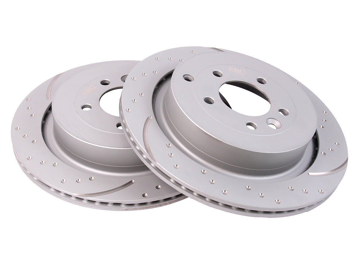 Brake Disc Rear Vented (pair) - EBC BRAKES