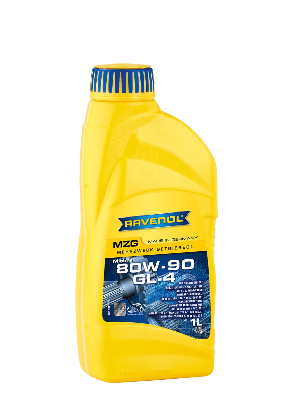 Oil - Differential/Transfer - 1L - MZG EP - 80w90 - RAVENOL