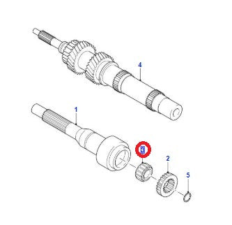 Needle Roller Bearing - for Defender Puma - GENUINE LAND ROVER