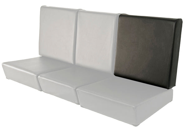 Squab Driver Front Black STD - EXMOOR TRIM