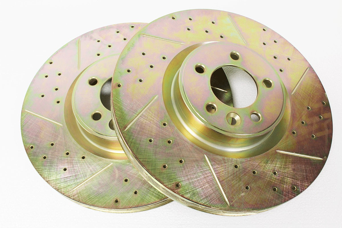Vented Front Brake Discs - Pair