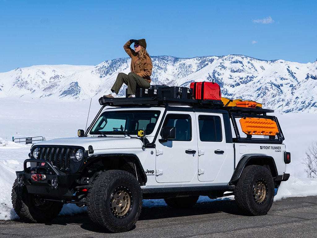 Jeep Gladiator (2019-Current) Pro Bed Rack Kit - FRONT RUNNER