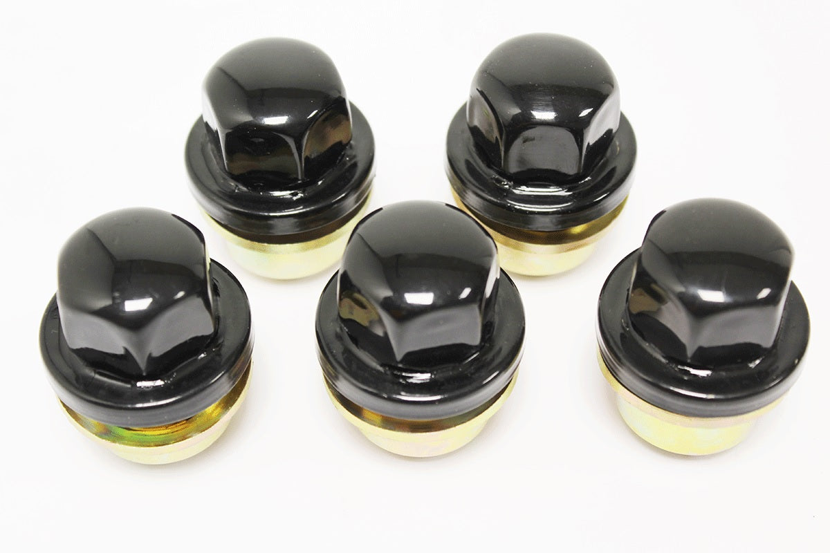 Alloy Wheel Nuts - Black Gloss Finish - Price Per/Unit