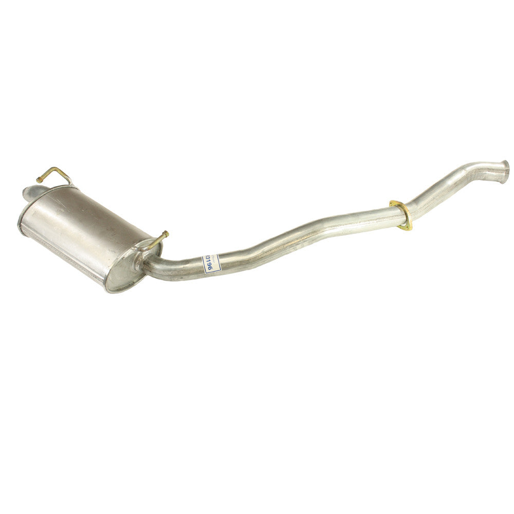 Exhaust silencer rear