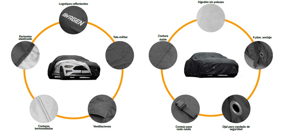 Exterior Protective Cover - Complete Vehicle Defender 130 - AG PARTS
