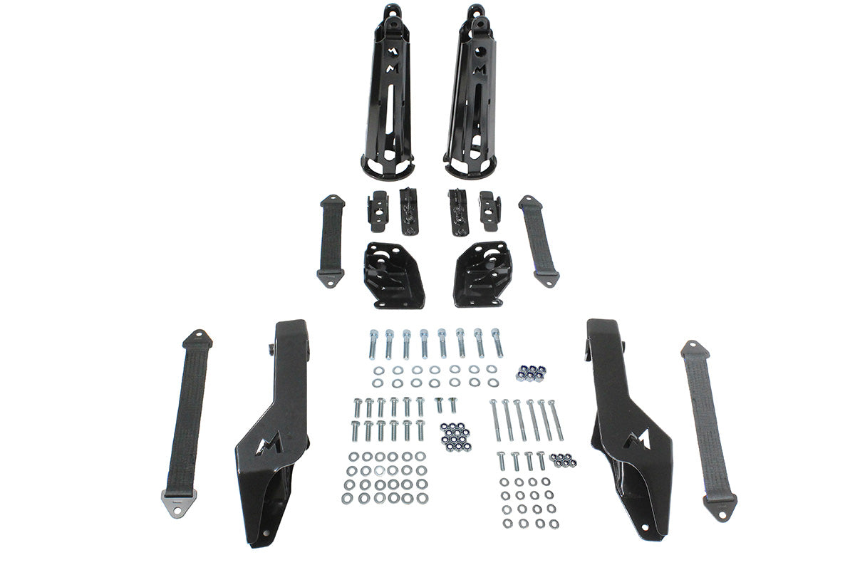 Terrafirma 2.5" Smooth Body Shock Mount Kit F & R