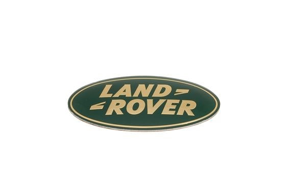 Oval Anagram - Radiator Grille - Green/Gold - GENUINE LAND ROVER