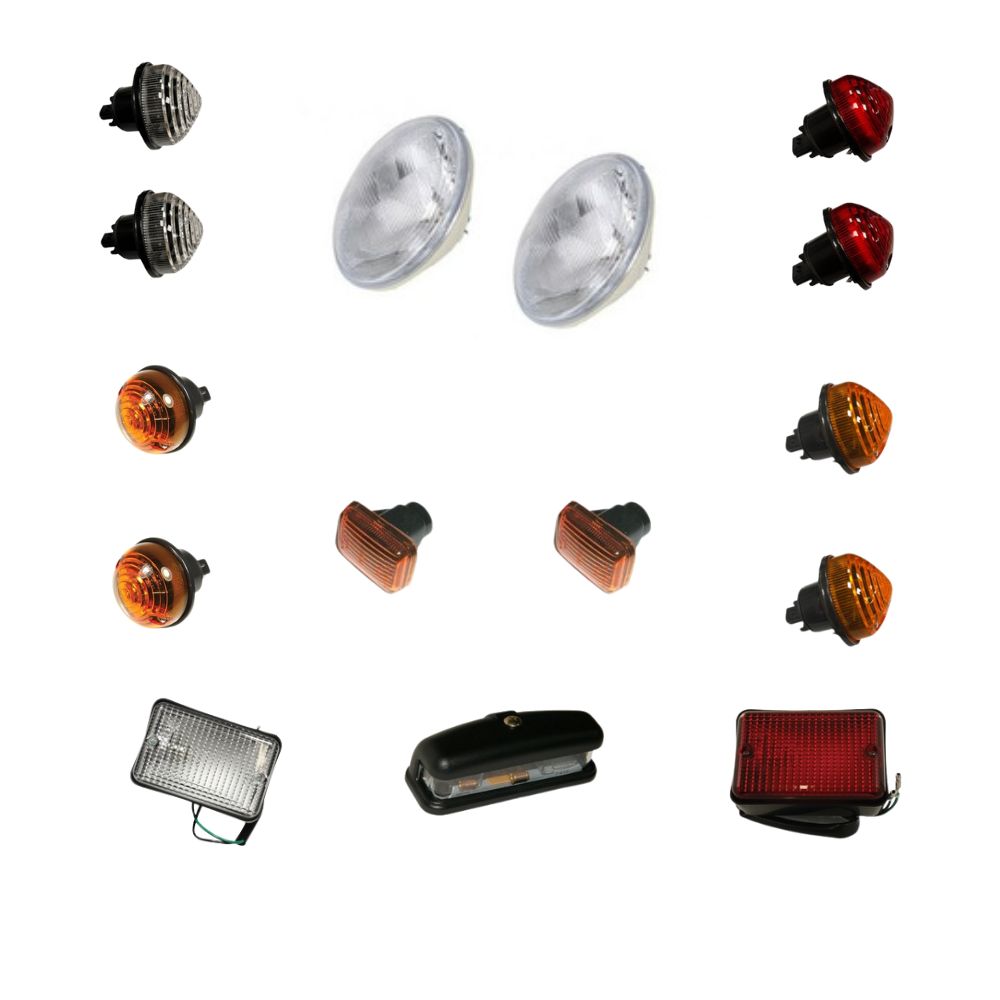 Complete Kit of Lights and Headlights - Halogen - AG PARTS