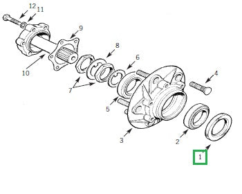Oil Seal Hub Assy