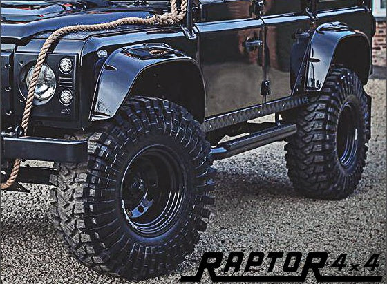 Wheel Arch Kit +10cm - Total 17cm - Gloss - Specter - RAPTOR 4X4