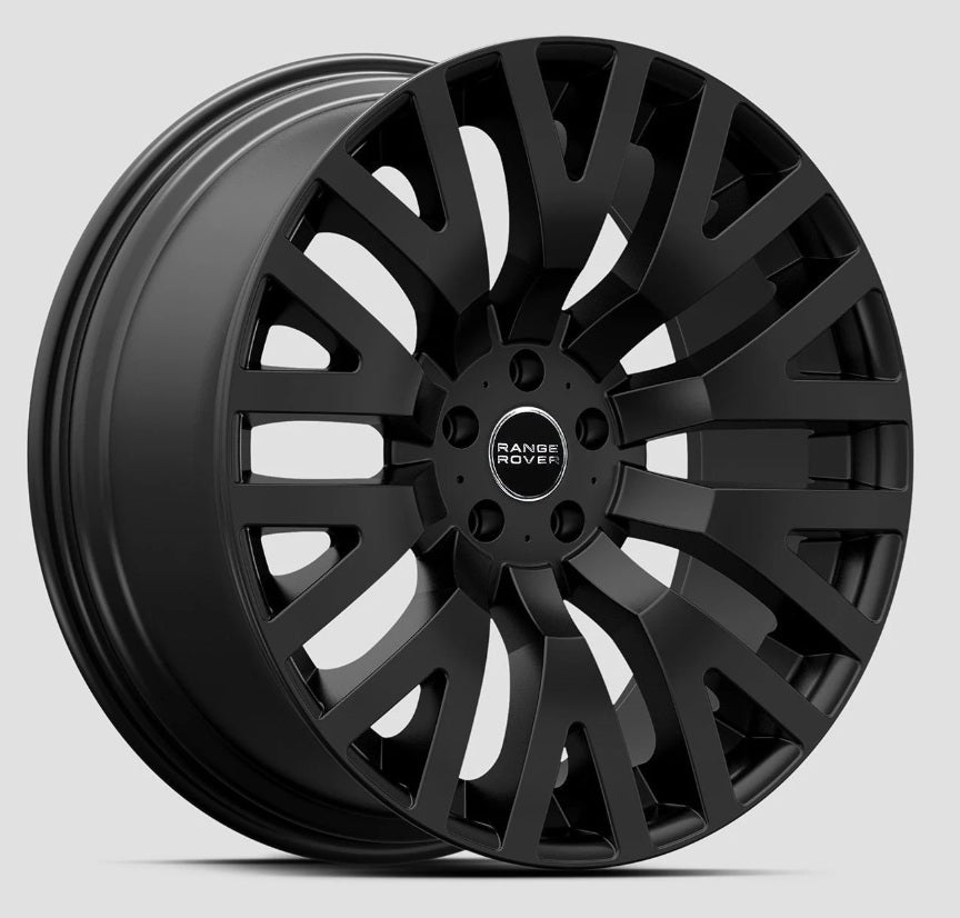 Light Alloy Wheels - X20" - 5x120 - ET40 - Matt Black