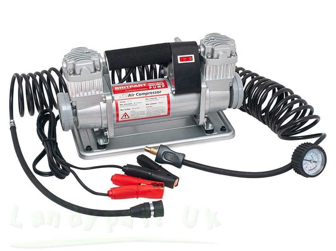 Dual Pump HD Portable Air Compressor - ALLMAKES