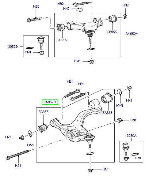 Front Suspension Arm - Lower Right - ALLMAKES