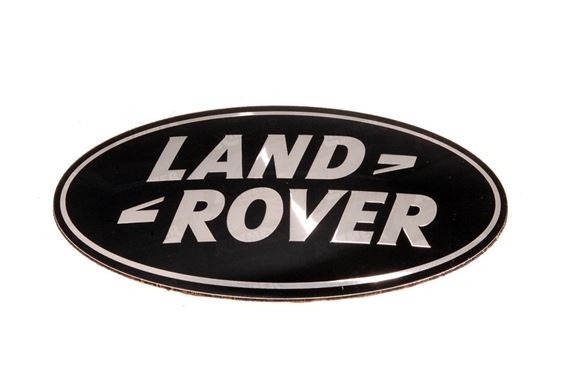 Name Plate - Plastic - Black - ORIGINAL LAND ROVER
