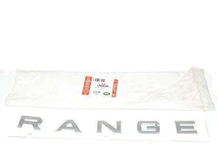 Name plate - plastic - "range"
