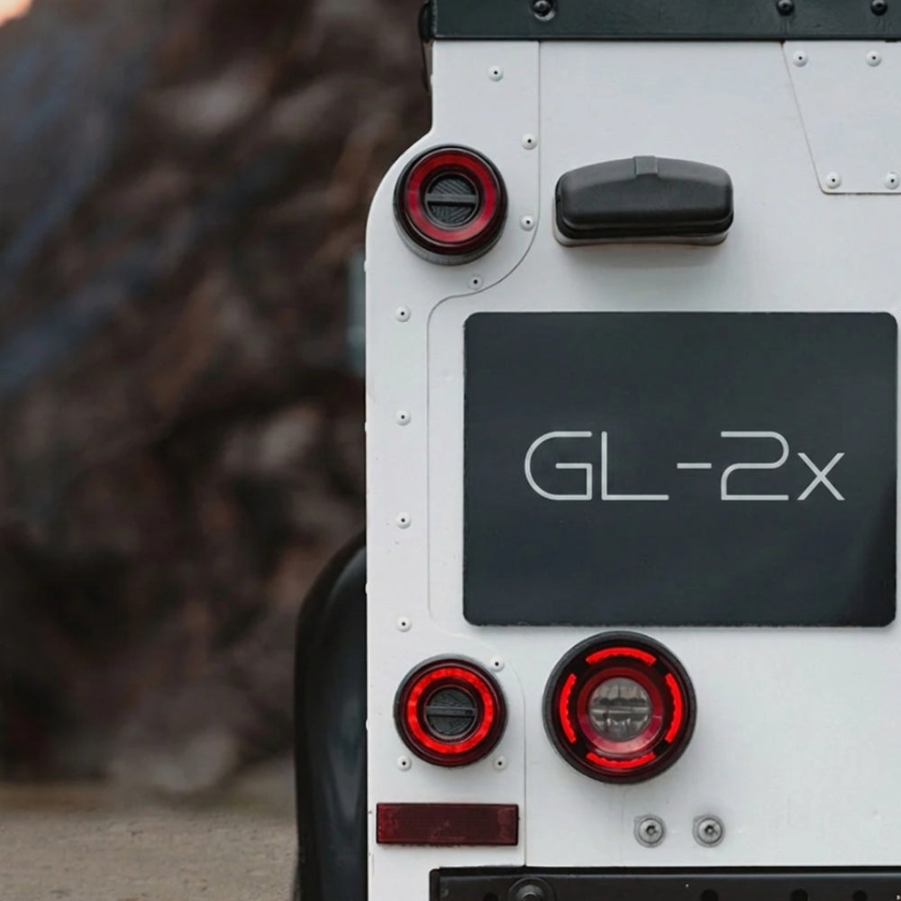 GL-2x LED Rear Taillight Kit - 3 Units per Side (7 functions) - Tinted Lens - GLOHH