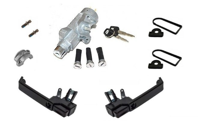 Front Handle Kit with Closure and Key - AG Parts