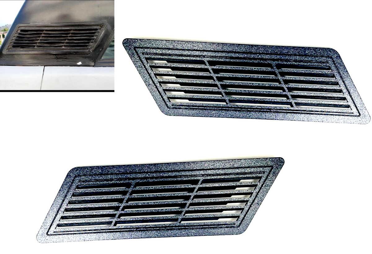 Pair of Rear Fin Air Extractor Grilles - AG PARTS