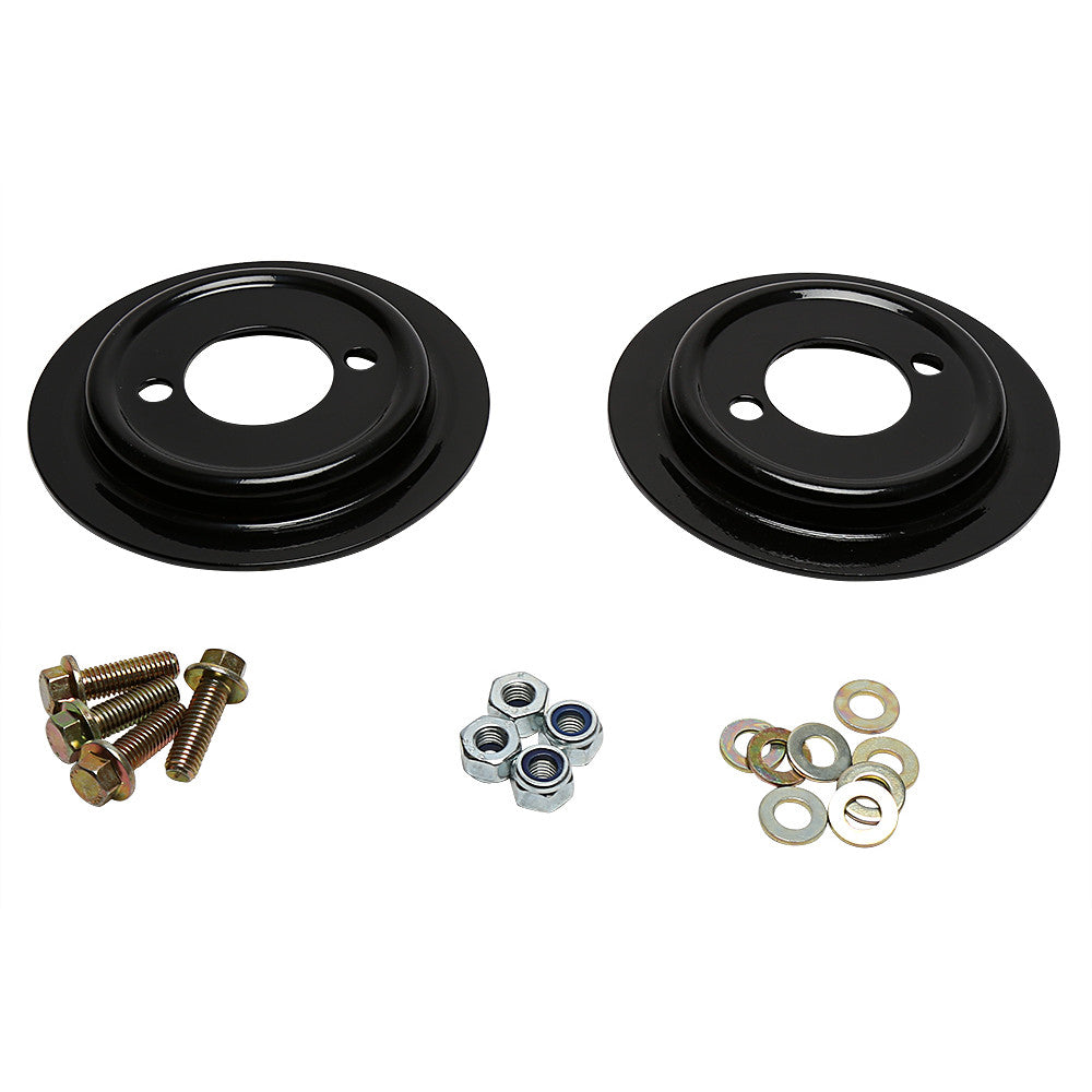 Spring Seat Front Set Kit Black - AG PARTS 4x4