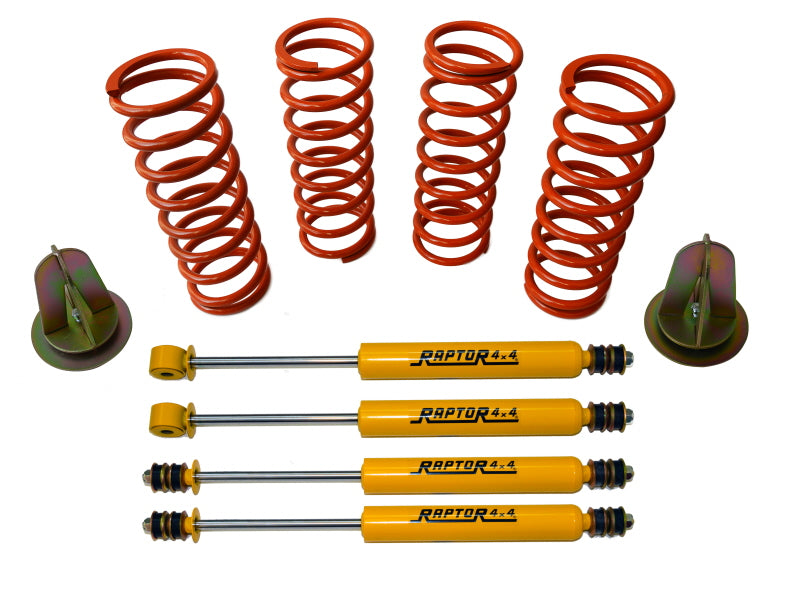 Tiger Lift Kit - Springs and Shock Absorbers - +2"/+5cms - RAPTOR 4X4