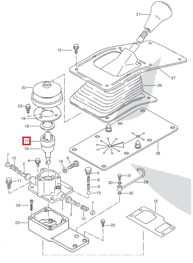 Nylon bushing