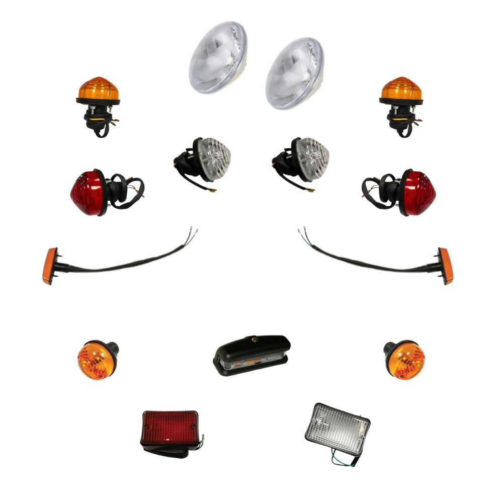 Complete Kit Standard Lights - Front and Rear - AG PARTS