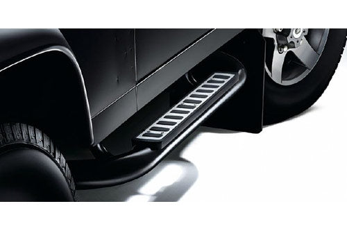 LR008379 - Terrafirma Side Steps - Black with Silver Tread Plate - Only 90 Model