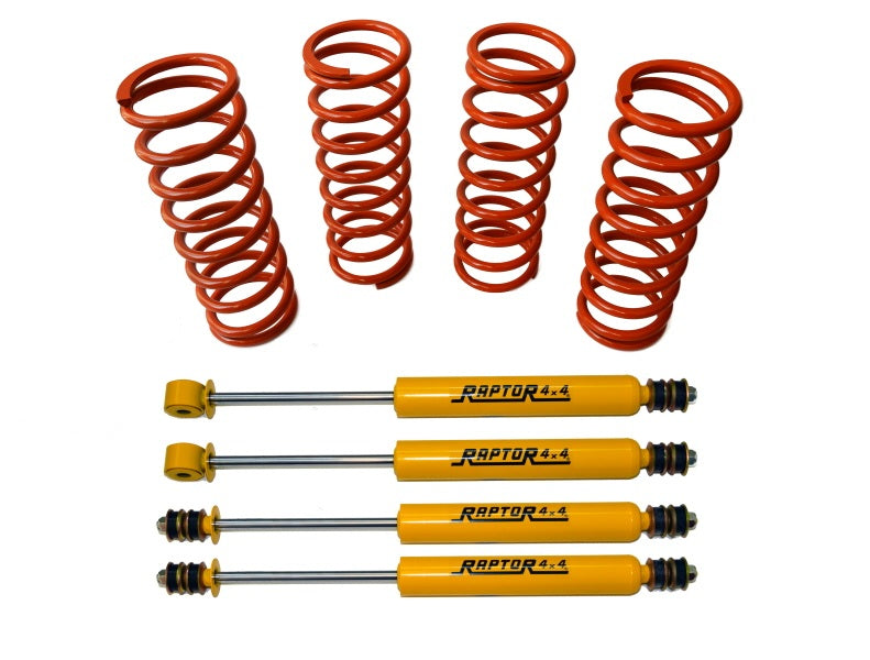 Tiger Lift Kit - Springs and Shock Absorbers - +2"/+5cms - RAPTOR 4X4