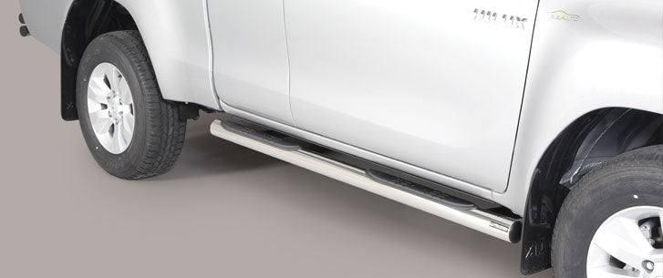 Grand Pedana (Side bars with steps) Inox