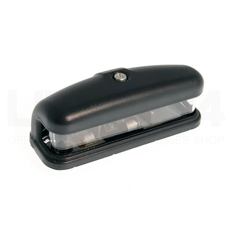 Number plate lamp