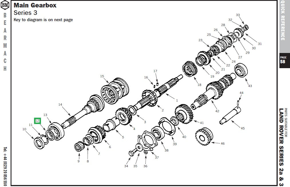 Shim Primary Pinion 2.00