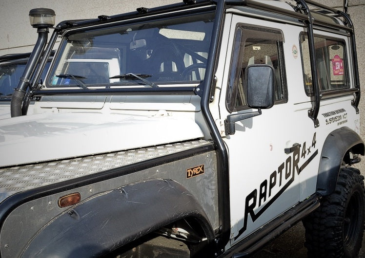 External rollcage type b for defender 90 sw