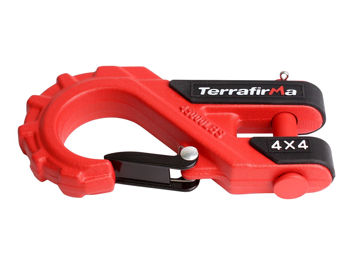 Terrafirma Red Extreme Winch Hook 45000LBS
